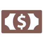 dollar icon illustration